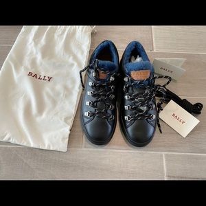 NWT* Bally women Haidy Fur Sneaker